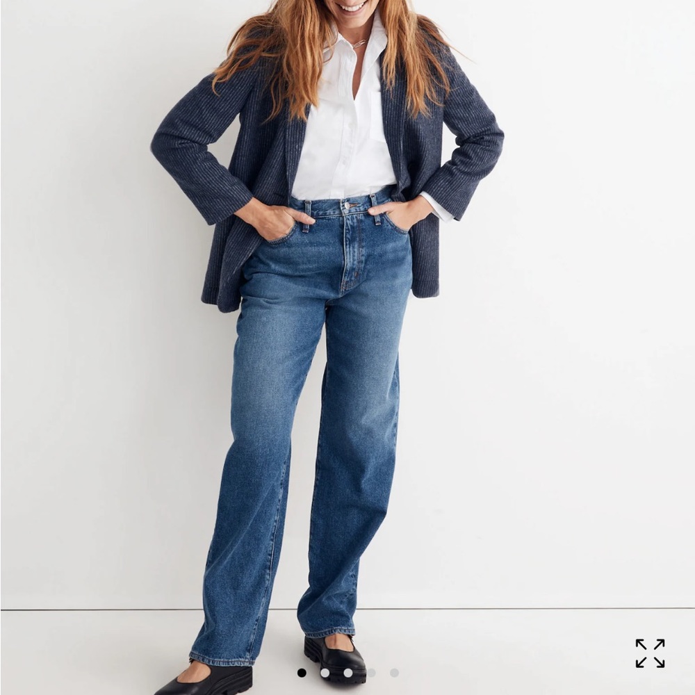 Madewell Baggy Straight Jean
